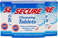 🔒 ultimate security with secure cleansing tablets: 32 tabs, 3 boxes of 32 logo