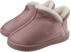 img 4 attached to 👞 ChayChax Kids Slipper Boots: Anti-Slip Boys' Shoes for Comfy Slippers
