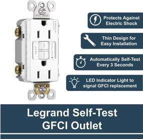 img 2 attached to 🔌 Enhanced Safety with Legrand Seymour Radiant 2097WCCD12 Self Test: Your Reliable Electrical Device