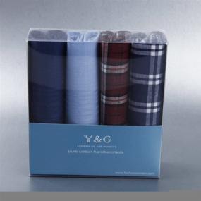 img 3 attached to 🌸 Colorful Floral Hankies for Men: YEB0106 Multi Color Men's Accessories and Handkerchiefs