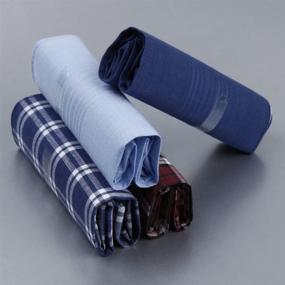 img 2 attached to 🌸 Colorful Floral Hankies for Men: YEB0106 Multi Color Men's Accessories and Handkerchiefs