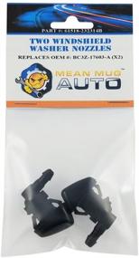 img 4 attached to 🚗 Pair of Mean Mug Auto Front Windshield Washer Nozzles (61518-232314B) - Fits Ford Vehicles - Replaces OEM #: BC3Z-17603-A
