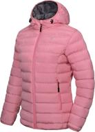 🧥 little donkey andy women's warm waterproof puffer jacket: hooded, windproof winter coat with recycled insulation - enhancing seo логотип