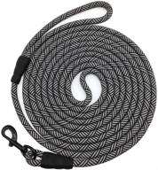 🐶 mycicy long rope leash for dog training - 12ft to 100ft check cord recall training agility lead for large medium small dogs - perfect for training, playing, camping, or backyard fun! logo