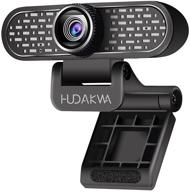 📷 hudakwa 1440p webcam: high-definition usb camera with microphone for zoom/skype/teams/obs, pc gaming, and video calling logo