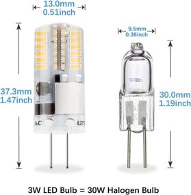 img 2 attached to 🌄 DiCUNO Halogen Equivalent Non Dimmable Landscape: High Performance Lighting Solution