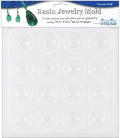 img 1 attached to Yaley Multi-Colour Resin Jewellery Mould Set, Dimensions: 18.41 x 17.52 x 1.65 cm
