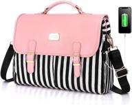 🎒 stylish and functional laptop bag for women - lovevook large capacity computer bags in cute pink-pro design - ideal for business and work logo