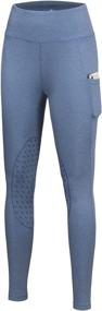 img 4 attached to BALEAF Womens Breeches Equestrian Schooling Sports & Fitness and Team Sports