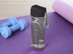 img 1 attached to Sistema Hydrate 20.3 oz Clear/Black Beverage Bottle - Water Bottle SEO-friendly