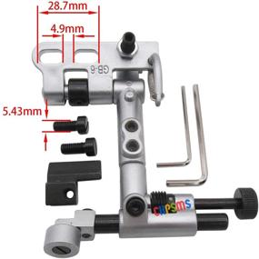 img 2 attached to 🧵 CKPSMS Brand Suspended Edge Guide - Compatible with Juki LU-1508 LU-1510 Industrial Sewing Machines (1SET)