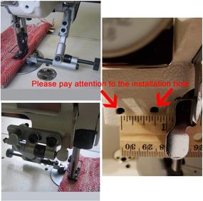 img 1 attached to 🧵 CKPSMS Brand Suspended Edge Guide - Compatible with Juki LU-1508 LU-1510 Industrial Sewing Machines (1SET)