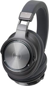 img 4 attached to 🎧 Experience True Wireless Freedom with Audio Technica ATH-DSR9BT Over-Ear Headphones