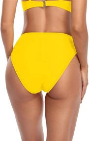 img 3 attached to Cillet Cheeky Bikini Bottom Swimsuit Women's Clothing