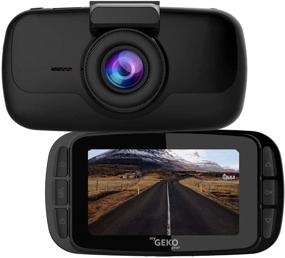 img 4 attached to 📸 GEKO Orbit 960 автомобильная видеокамера 4k UHD с Wi-Fi, GPS, широким углом обзора, FCWS и LDWS, в комплекте карта памяти SD 16 ГБ, G-сенсор.