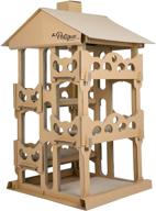 experience luxury living for cats with petique feline penthouse cat house logo