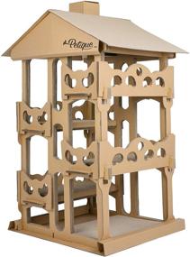 img 4 attached to Experience Luxury Living for Cats with PETIQUE Feline Penthouse Cat House