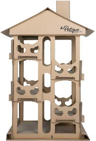 img 3 attached to Experience Luxury Living for Cats with PETIQUE Feline Penthouse Cat House