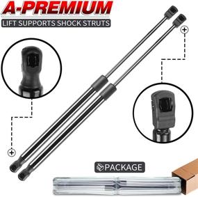 img 4 attached to 🔧 High-Quality Rear Window Glass Lift Supports Struts for Honda Pilot 2009-2015 (2 pieces)