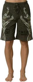 img 2 attached to 🦅 Stylish Ed Hardy Eagle Lounge Shorts: Men's Clothing at Its Finest
