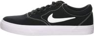 nike charge slr black white men's shoes and fashion sneakers logo