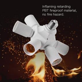 img 2 attached to 🔌 Промышленный электрический разветвитель розетки: Адаптер-конвертер JACKYLED, обеспечивающий эффективное распределение питания
