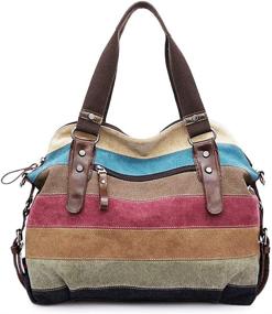 img 3 attached to SNUG STAR Multi Color Shoulder Tote Handbag Women's Handbags & Wallets and Top-Handle Bags