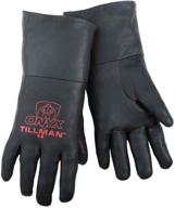 🧤 tillman 44-l large top grain kidskin tig welding gloves - black logo