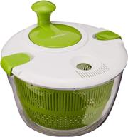 🥗 cuisinart salad spinner, green and white, 5 quart: streamline your salad preparation! logo