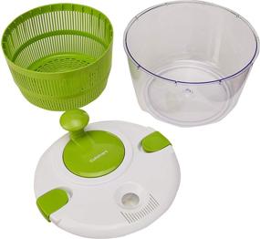 img 3 attached to 🥗 Cuisinart Salad Spinner, Green and White, 5 Quart: Streamline Your Salad Preparation!