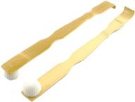 bamboomn 2-pack handheld back massager tool - bamboo 🎋 backscratcher with mallet bongers for itchy and sore back relief logo