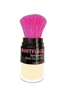 rootflage instant blonde root touch up hair powder - temporary color & concealer with applicator brush, 0.31 oz (03 cool blonde) logo