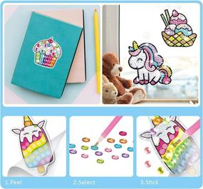 img 1 attached to 🎨 Discover Vibrant Painting Sticker Suncatchers - Top Suppliers and Engaging Activities