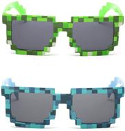 килофлай 8 бит протект 🕶️ солнцезащитные очки: стильные аксессуары для мальчиков для защиты глаз. логотип