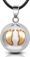 eudora harmony footprints pregnancy necklace logo