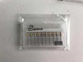 img 1 attached to SHINA Titanium Engraving Bit Set - 1.5mm to 3.175mm - ST1.5 to 3.175mm - Pack of 10Ti