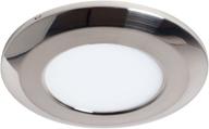 💡 armacost lighting 224410 wafer puck light: sleek 3-3/4" polished chrome illumination логотип