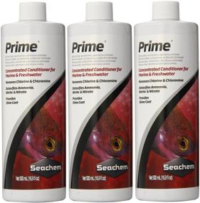 img 3 attached to 🐠 Seachem Prime 500ml (3 Pack) - Ultimate Water Conditioner for Aquariums