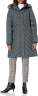 stay stylish in the rain with london fog chevron quilting removable women's clothing logo