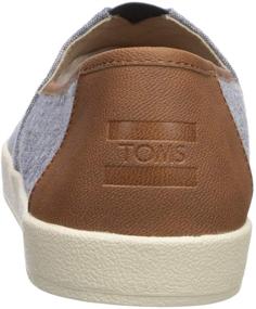 img 2 attached to TOMS Avalon Canvas Textile Men's Shoes with Slubby Texture - Loafers and Slip-Ons