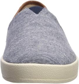 img 3 attached to TOMS Avalon Canvas Textile Men's Shoes with Slubby Texture - Loafers and Slip-Ons