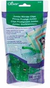 img 2 attached to 🍀 Clover 3157 Jumbo Wonder Clips - 24/Pkg: Secure and Organize with Ease!