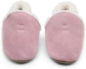 img 2 attached to 👟 Dotty Fish Toddler Slippers: Brown Boys' Shoes for Absolute Comfort and Style