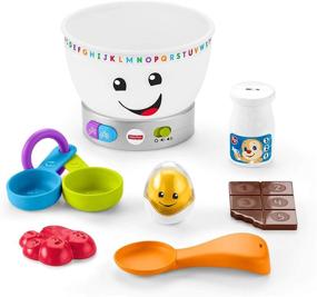 img 4 attached to Discover the Fun with Fisher-Price Laugh & Learn Magic Color Mixing Bowl