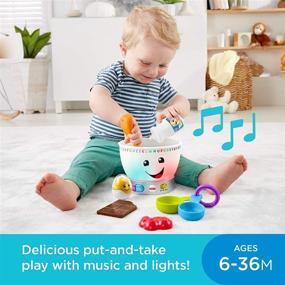 img 3 attached to Discover the Fun with Fisher-Price Laugh & Learn Magic Color Mixing Bowl