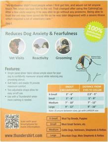 img 2 attached to 🧢 Calming Cap for Dogs - ThunderCap: Enhance Pet Anxiety Relief