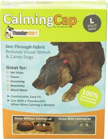 img 1 attached to 🧢 Calming Cap for Dogs - ThunderCap: Enhance Pet Anxiety Relief