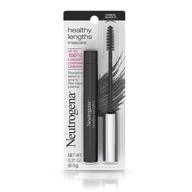 💯 neutrogena healthy lengths mascara in carbon black 01 - volumizing, lengthening & conditioning formula, 0.21 oz. logo