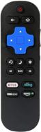 motiexic compatible remote control for sharp lc-rcrus-17 roku tv models lc-32lb481, lc-43lb481, lc-50lb481, lc-55lb481 logo