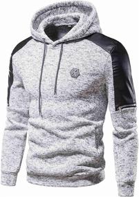 img 3 attached to VoLIta Jogging Tracksuits Sweatsuits Hoodie Men's Clothing and Active
